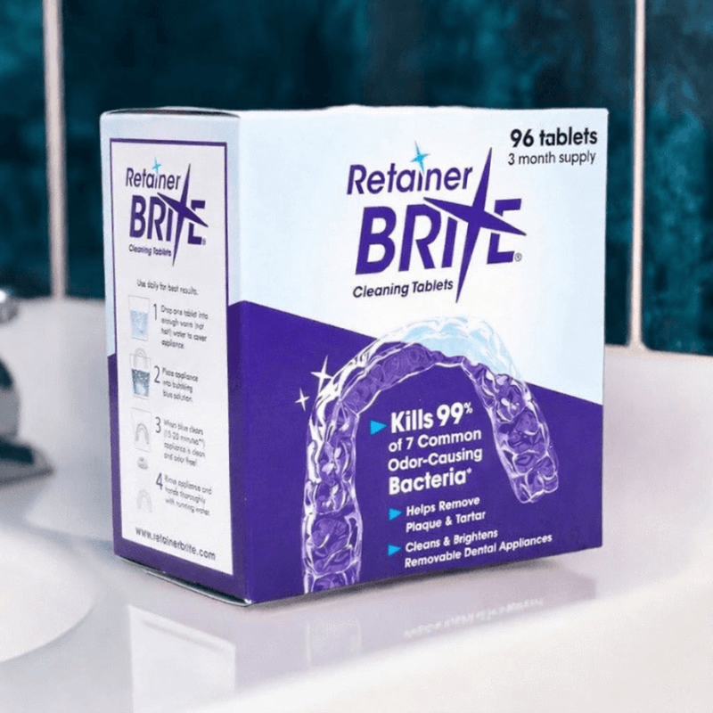Retainer Brite Cleaning Tablets - 96 Pack