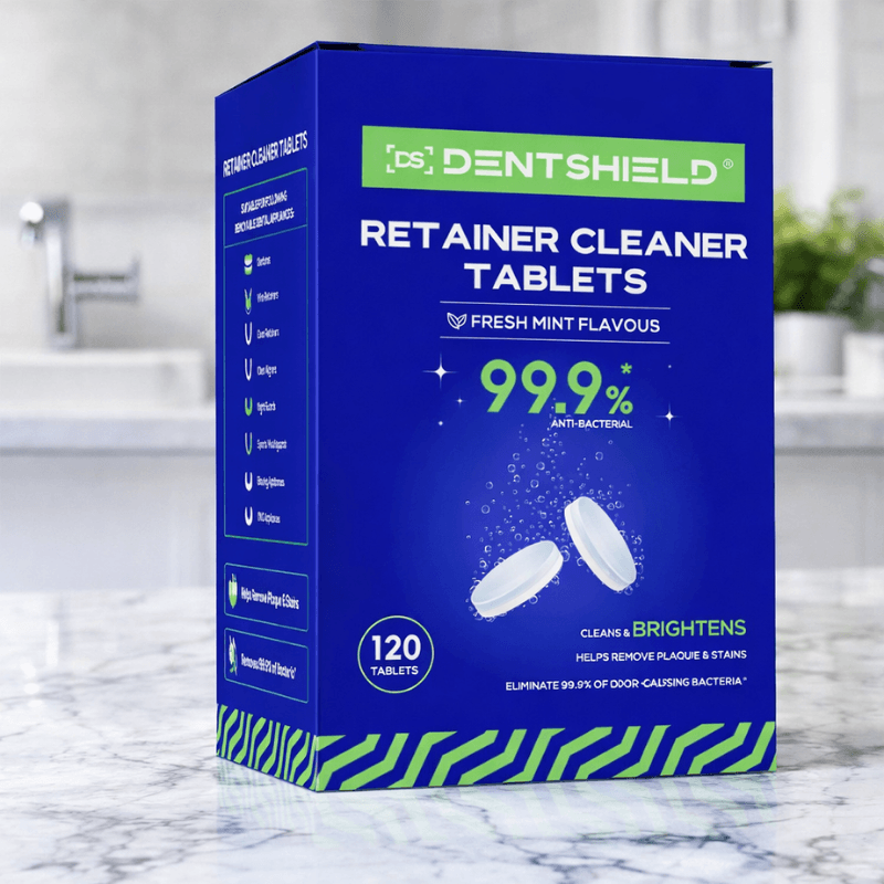Dentshield Retainer Cleaning Tablets - 120 Pack