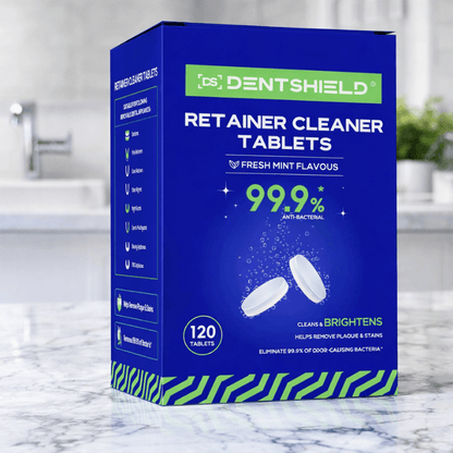 Dentshield Retainer Cleaning Tablets - 120 Pack